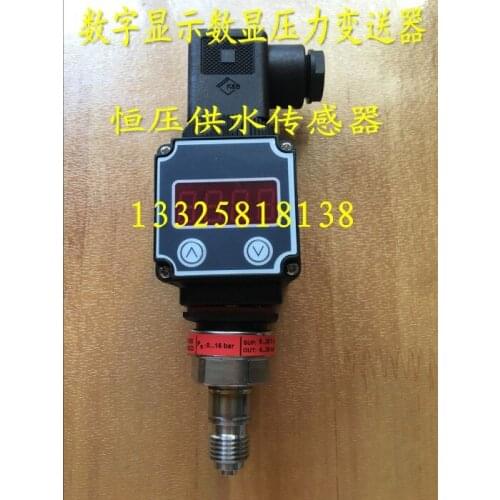 Digital pressure transmitter Danfoss sensor 4-20mA DC24V constant pressure water supply 0-4BAR (2 points) + digital display