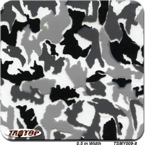 ITAATOP TSMY009-8 0.5m *2M camo transparent digital camo hydro dipping pva film hydrographic film water transfer printing film