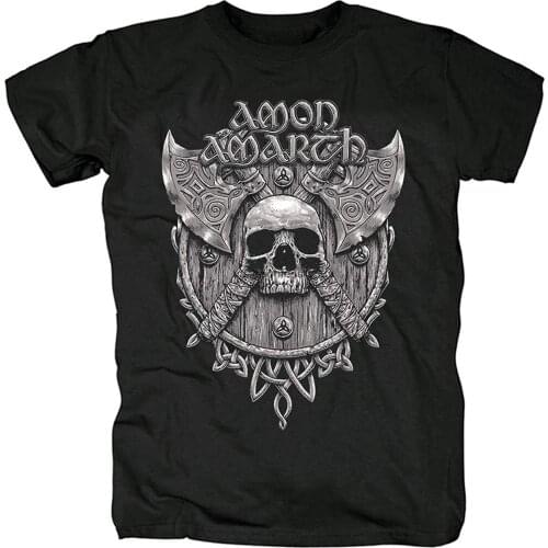 Mens TShirt Short Sleeve Shirt Amon Amarth Rock Tee Women Hiphop Shirts(10)