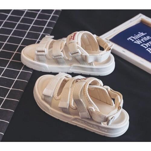 Shoes Women Slippers Sandals Summer 2021 New Flat Red Sports Sandals Sandales Femmes