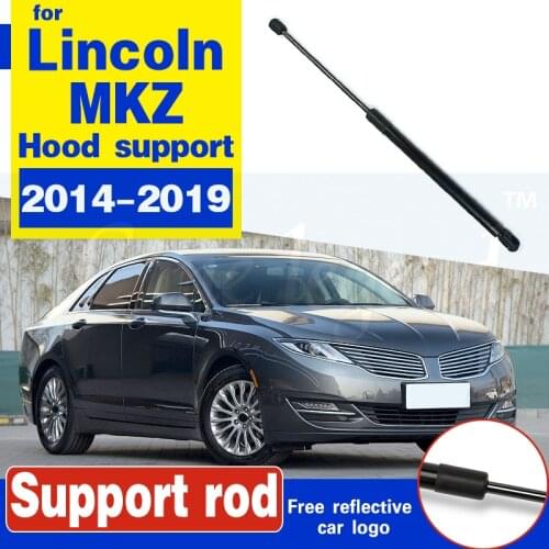 For Lincoln MKZ 2014 - 2019 Car Front Bonnet Hood Lift Gas Shock Struts Support support rod holder bracket hydraulic rod strut