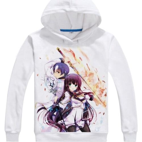 Seiken Tsukai no World Break Hoodie Anime Moroha Haimura Shizuno Urushibara Cosplay white hoodies Cute Sweatshirts Japanese