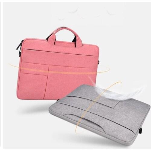 Laptop Bag Sleeve for MacBook Air Pro M1 2020 12 13 14 15.6 Inch Notebook Case Computer Messenger Shoulder Pouch Briefcase Bag