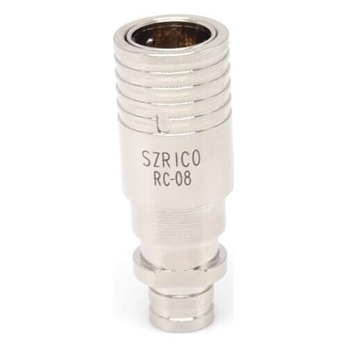 Szrico rc-08 6pin pull push connector for New product Push-pull self-locking connector for camera