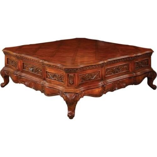 Wood top birch wood coffee table end table for living room sofa sets Деревянный журнальный столик из березы GH204