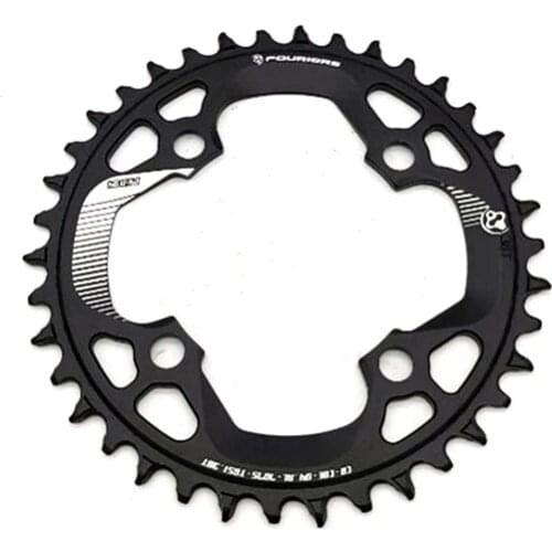 FOURIERS MTB Bicycle Chainring 94 BCD Round mountain bike Narrow Wide Chainring Bike Chainwheel 30-40T