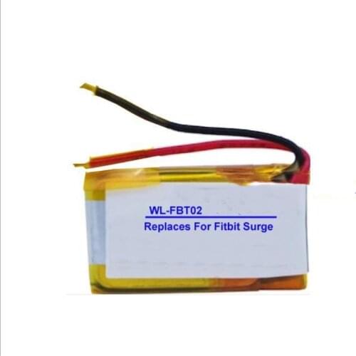 10pcs/lot TTVXO for 100mAh Smartband Fitbit Surge Smartwatch Battery LSSP491524AE