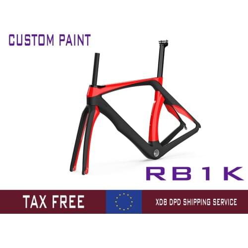 2020 New Aero bike Carbon Road frame RB1K The ONE RB1000 racing carbon bicycle frame size XXS XS S M L XL XDB DPD can available