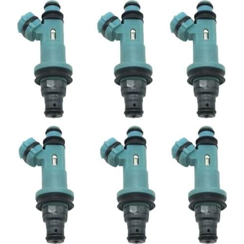6pcs Fuel Injector For Toyota Supra 98-05 Lexus GS300 SC300 IS300 3.0L OEM 23250-46090 23209-46090