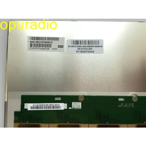 Brand new AUO 7inch LCD display C070VW02 V0 screen panel for Roewe 550 Peugeot 508 car GPS LCD monitor