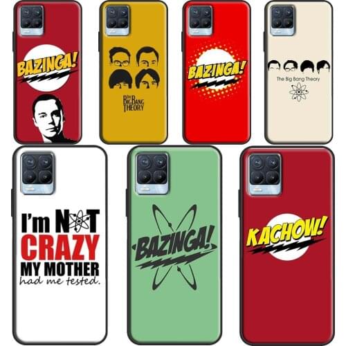 Bazinga The Big Bang Theory TV For OPPO Realme 8 Pro Q3 6 7 Pro GT Neo C3 C21 Case For OnePlus 9 8 Pro Nord 8T 9R Cover