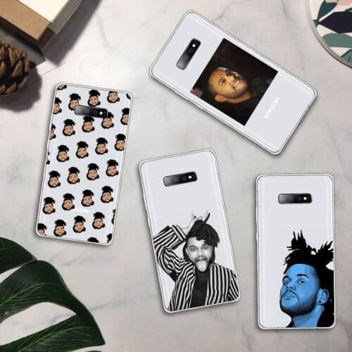 The Weeknd XO Phone Case Transparent For Samsung Galaxy A71 A21s S8 S9 S10 plus note 20 ultra