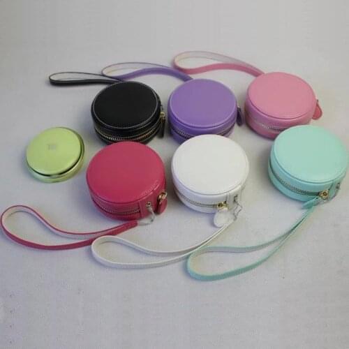 Colorful Circle Camera Bag Cover Case For Casio TR-M11 TR Mini Selfie shoot camera With Hand Strap