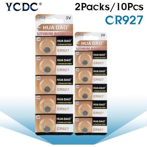 10 Pieces CR27 3v 927 Electric Toy Calculator 927 DL927 BR927 ECR927 5011LC KCR927 LM927 Remote Control LED Light Battery