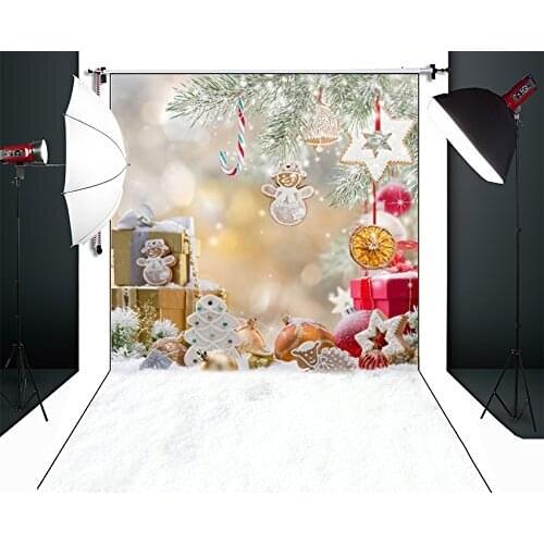 Name Number Custom Printing 5x7ft Art Christmas backdrop photo studio newborn backdrop photography background