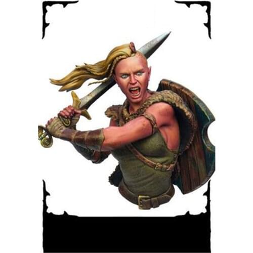 1/10 Scale Assembly Unpainted Resin Bust Kit