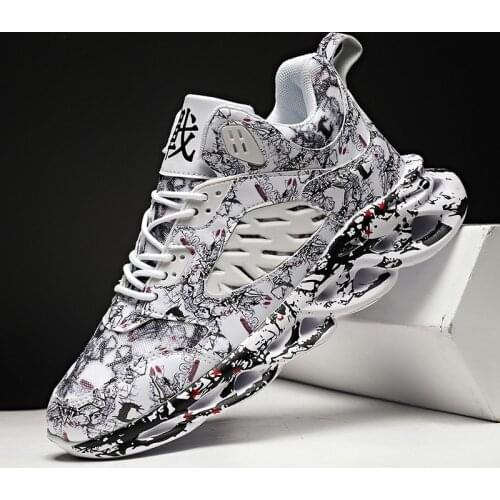 Summer Big Size Old Shoes Mens Camouflage Shoes High-top Sports Shoes Basketball Shoes Thick-soled Increased Running Shoes