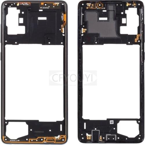 New For Samsung Galaxy A71 SM-A715 A715 Plastic Middle Plate Frame Repair Part