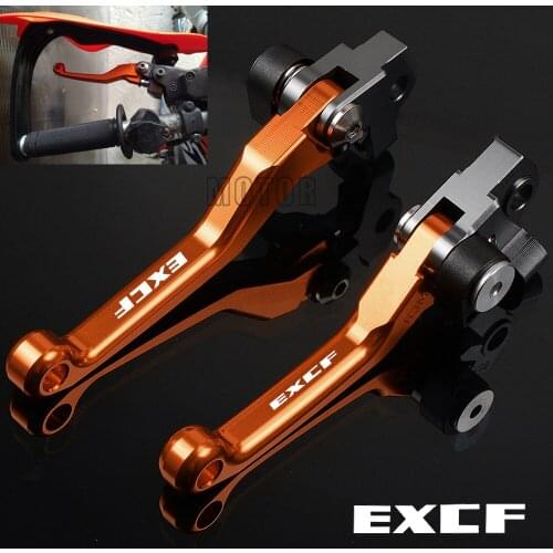 For 250EXC-F/350EXC-F/450EXC-F/500EXC-F CNC Motorcycle Dirt Pit Bike Pivot Brake Clutch Levers 250/350/450/500 EXCF EXC F