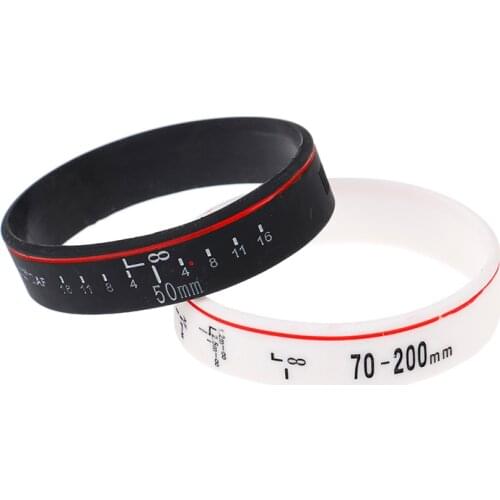 1PCS Silicone Camera Lens Wristband Photographer Band Bracelet For Canon Camera Photo Studio Accessories Unisex