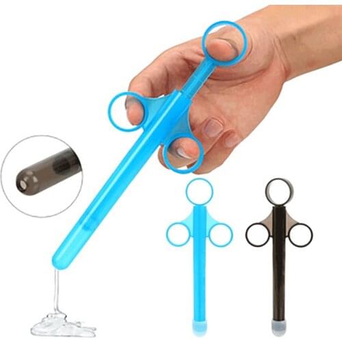 Portable Lubrication Clean Anus Vaginal Spray Oil Injector Lubricating Fluid Sex Toys for Couples Gays Syringe Tools Adult Goods