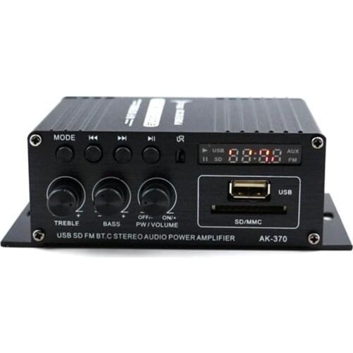 Stereo Hifi Car Home Subwoofer Car Amplifier Amp Sound Speaker Bluetooth-compatible EDR Amplifiers