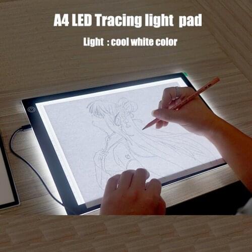 1 SET 14.2*9.5 inch A4 size Mini Tracing art-craft Light Box LED Art craft Tracing Light Pad for sketching animation