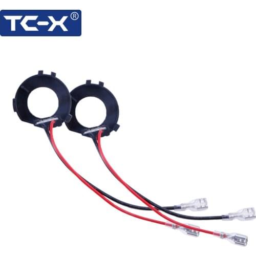TC-X H7 LED Holder Adapter base For Golf 7 Car model 2 Pieces a lot H7 LED Headlight Bulbs Adapter Base Holder