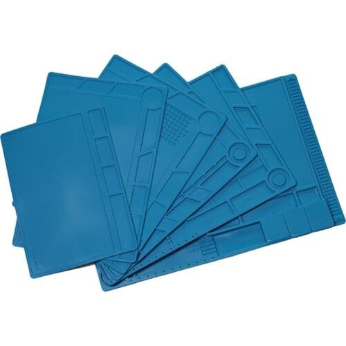 ESD Heat Insulation Working Mat Heat-resistant BGA Soldering Station Repair Insulation Pad Insulator Pad Maintenance Platform