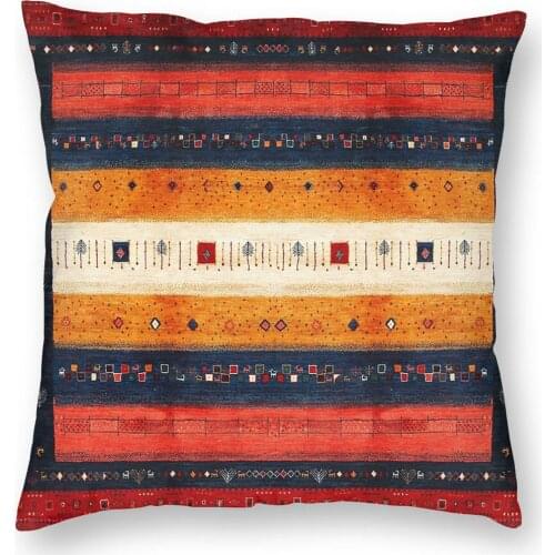 Traditional Moroccan Antique Pillow Case Home Decorative Boho Cushion Cover Throw Pillow for Living Room Double-sided Printing