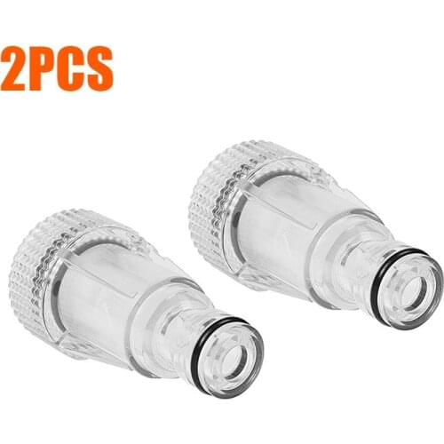 Transparent Car Washer Universal Plastic Machine Water Filter High-pressure Connection Fitting Pressure Washer Cleaning Supplies