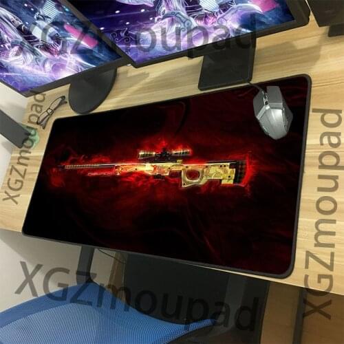 XGZ MMulti-size selection mouse pad csgo firearm keyboard pad cool computer notebook game desk pad