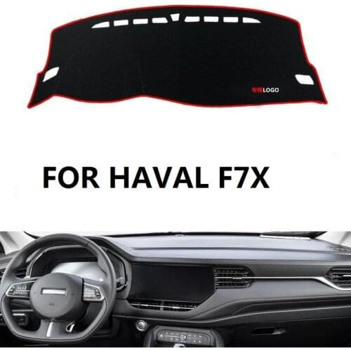 Anti-UV Dashboard Cover Dashmat Mat Pad Car Styling Sun Visor Shade Carpet For Great Wall Haval F7X 2019