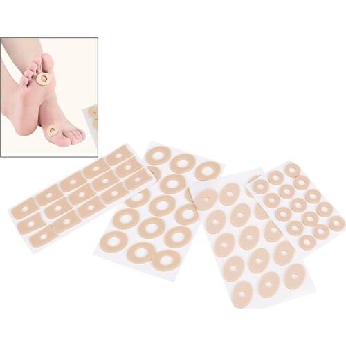 15PCS/Sheet Callus Cushions Foam Round Toe Foot Corn Bunion Protectors Pads shoes Heel pad 4 Types