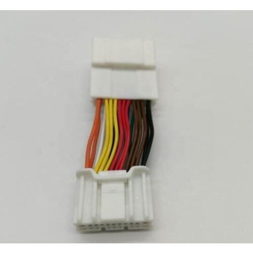 Free shipping 1/2/5/10/20 pcs 20 pin 6098-5622 6098-5613 male to female cable wire harness auto connector with 20AWG 6cm wire