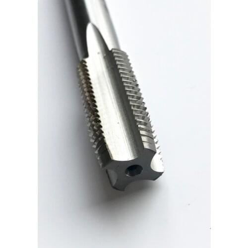 Free shipping of 1PC HSS6542 made left hand M17*0.5/0.75/1.0/1.25/1.5/2.0mm LH machine tap for steel metal workpieces threading