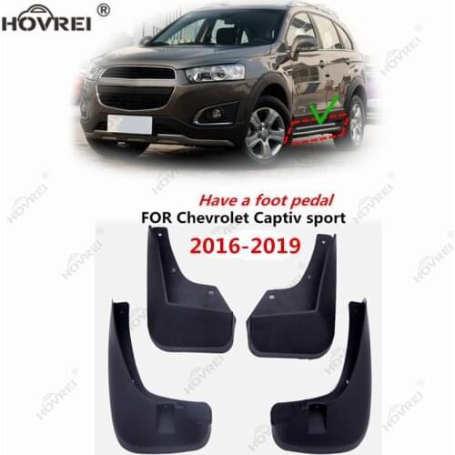 Car Mud Flaps Mudguards for Chevrolet Captiva sport 2016 2017 2018 2019 Front Rear Fender Flares Mudflaps Splash Guard