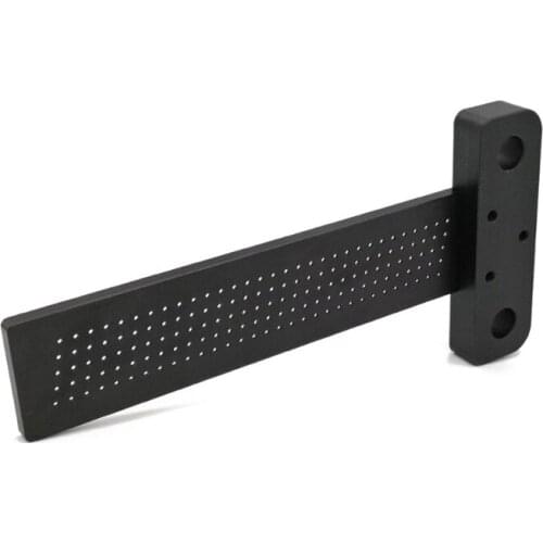 Woodworking Ruler Metric Measurement Aluminum Alloy T-shaped Right-angle Hole Positioning Scriber Marking Gauge