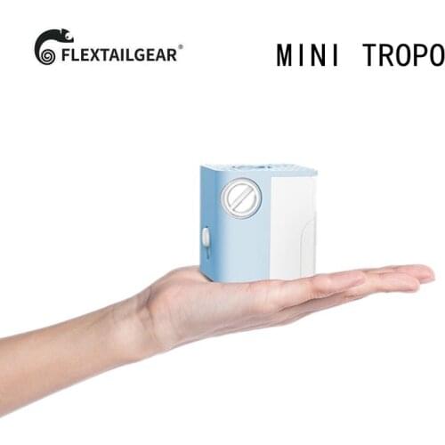 FLEXTAILGEAR Electric Air Pump Ultralight Mini Torpo Pump for Swimming Pool Air Boat Camping Pad Mattress using AA Battery