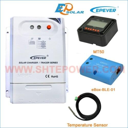 Tracer controller MPPT EPEVER Tracer2210CN 20A 20amps high quality low price Solar battery controller ble MT50 remote Meter