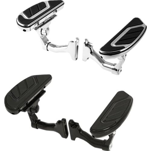 Motorcycle Rear Airflow Floorboard Peg Bracket Mount For Harley Touring Road King Electra Glide Road Glide 1995-2020