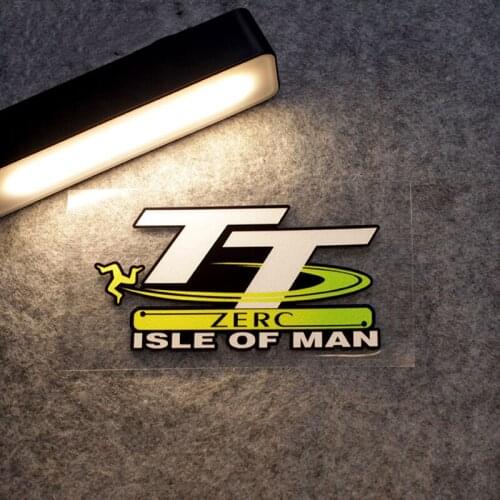 Motor Decorate Sticker Car Vinyl PVC Decals for TT isle of man Locotive Truck Helmet Vans Scratches Cover