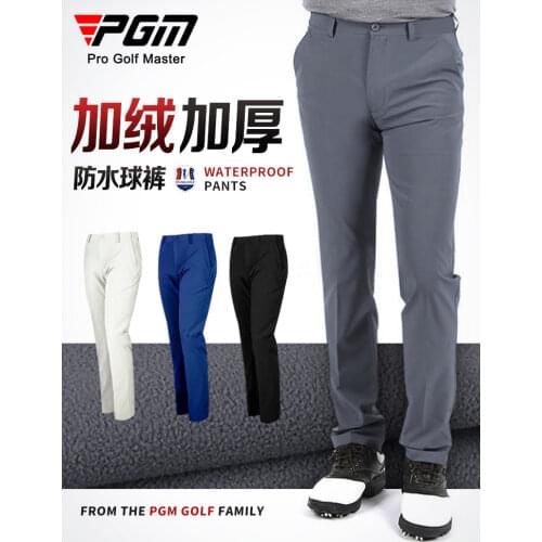 Send Socks!High Quality Autumn Winter Windproof Trousers Men Plus velvet Warm Long Pants Vetements De Golf Pour Hommes Clothes