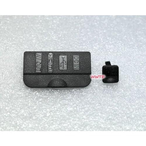 NEW USB/HDMI DC IN/VIDEO OUT Rubber Door Bottom Cover For NIKON D90 Digital Camera Repair Part