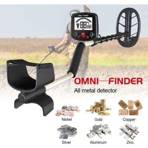 Underground Metal Detector Gold Scanner Treasure Hunter Pinpointer OMNI-FINDER 3 search coils LCD Display High Sensity T850