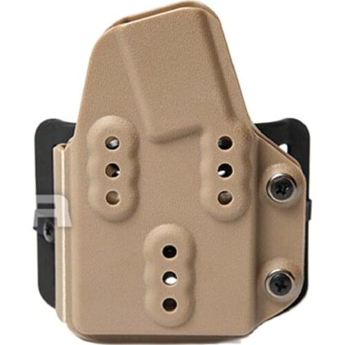 FMA Tactical Airsoft Kydex Mag Pouch Carrier 5.56 for Belt BK/DE/FG