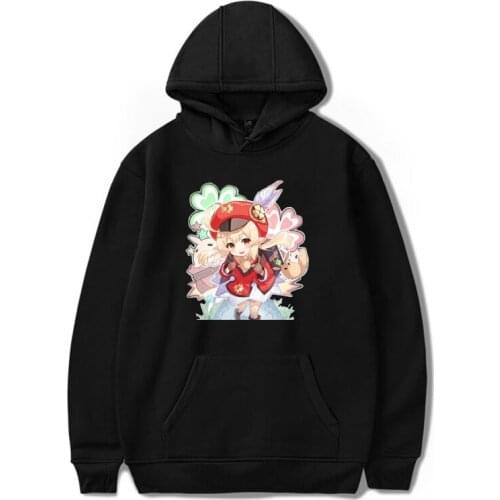 Genshin Impact Hu Tao Hoodie Aesthetic Fashion Kawaii Printed Harajuku Casual Streetwear Women Oversized Sweatshirt Clothing Top