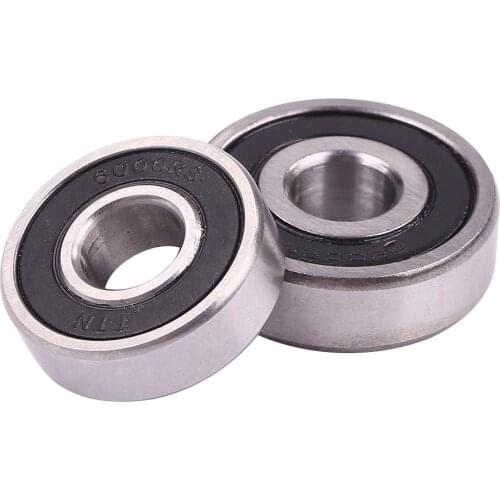 2pcs 6000/6200 MTB Cycling Bearings Front Rear Solid Bearings Accessories Bicycle Front/rear Axle Lever Bike Repair Tools