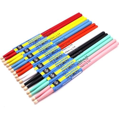 1 Pair 5A 7A Lightweight Antiskid Professional Drumsticks Percussion Instruments Accessories