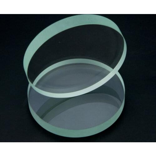 2PCS 80mm Armoured Tempered Glass TStalinite Plat Lens Thickness High Temperature Resistance oughened Glass Lenses